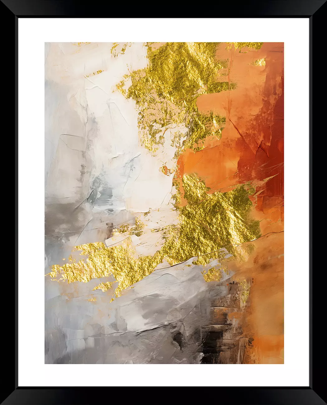 Wandbild 40 x 50 cm Abstraction I