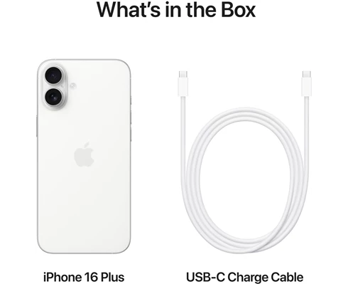 Apple iPhone 16 Plus 128GB White
