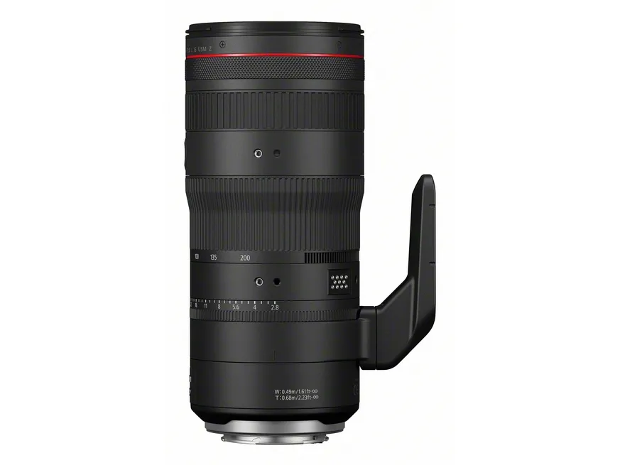Canon RF 70-200mm F2.8L IS USM Z, Telefoto zoomobjektiv, 18/15, 70 - 200 mm, Billedstabilisator, Canon RF, Autofokus