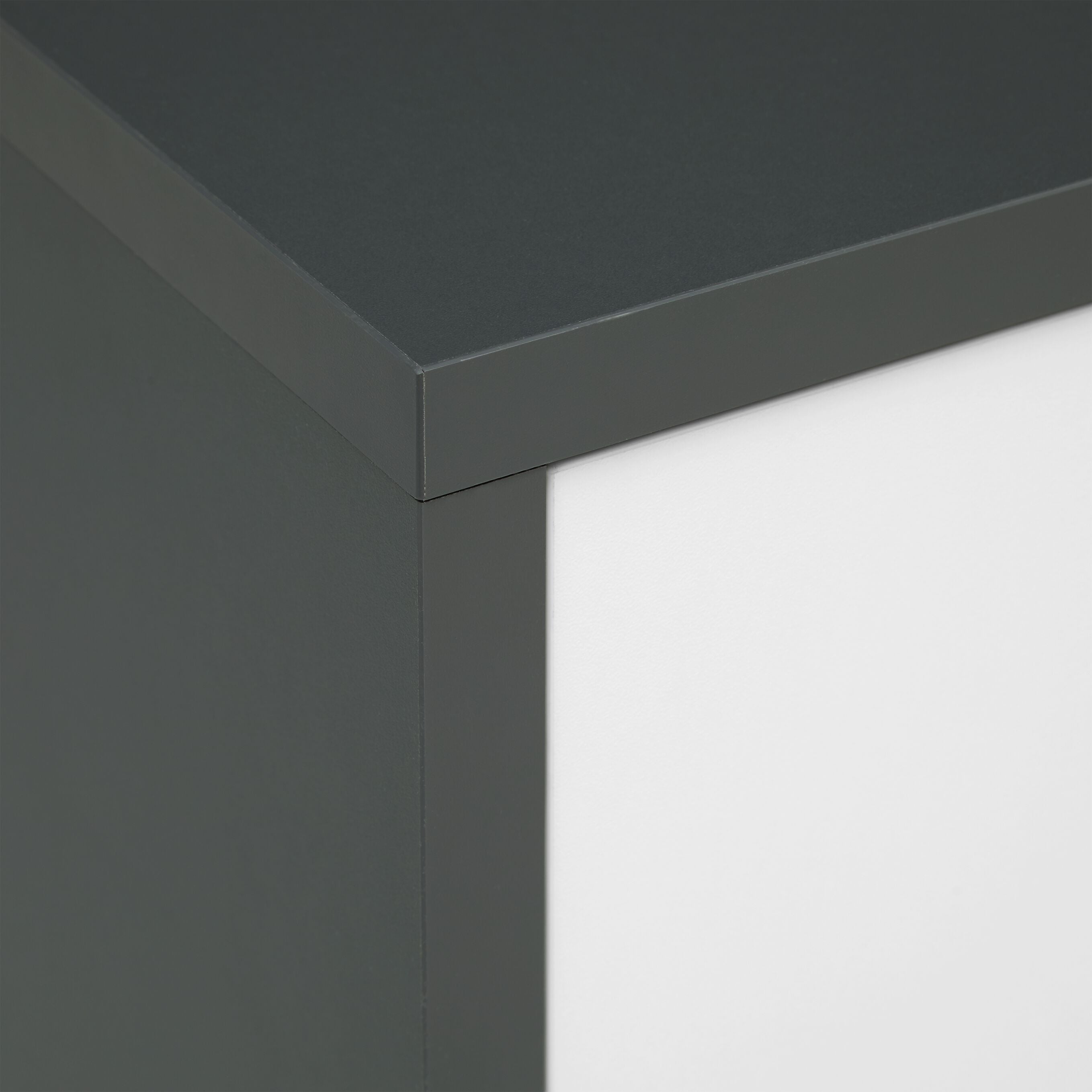 SIERRA Lavaboy - Anthrazit / Weiss / B: 80.0 cm x T: 35.0 cm x H: 60.0 cm