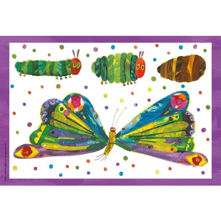 Schmidt Spiele Puzzle - Raupe-Kokon-Schmetterling, 3x24 Teile