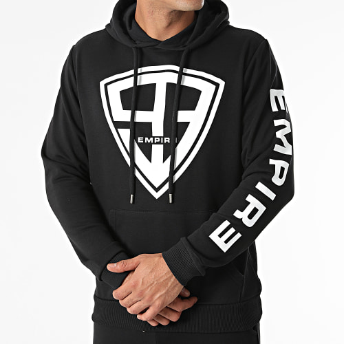 Ensemble De Survetement Logo Noir Blanc