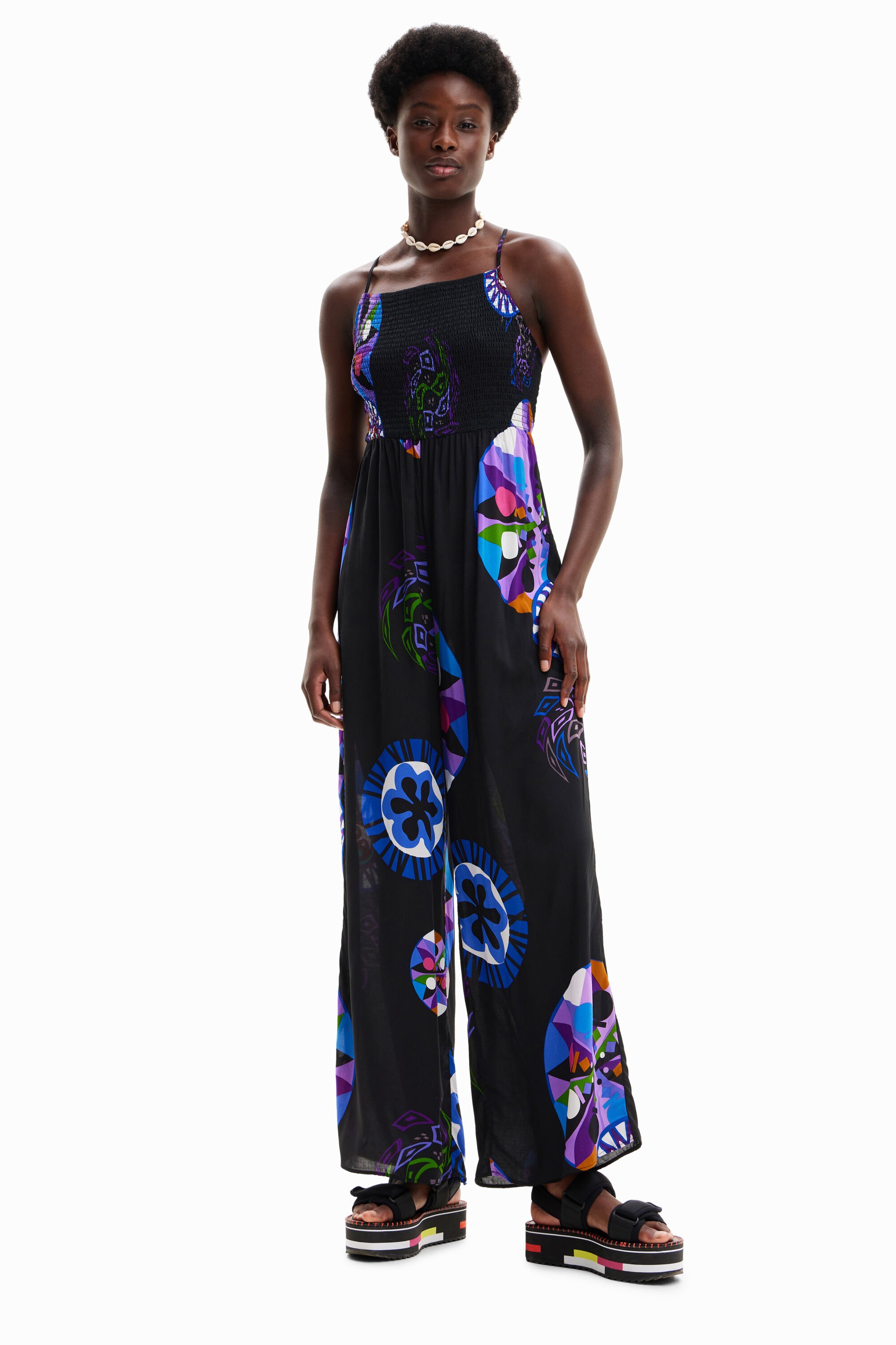 Combinaison longue bretelles M. Christian Lacroix