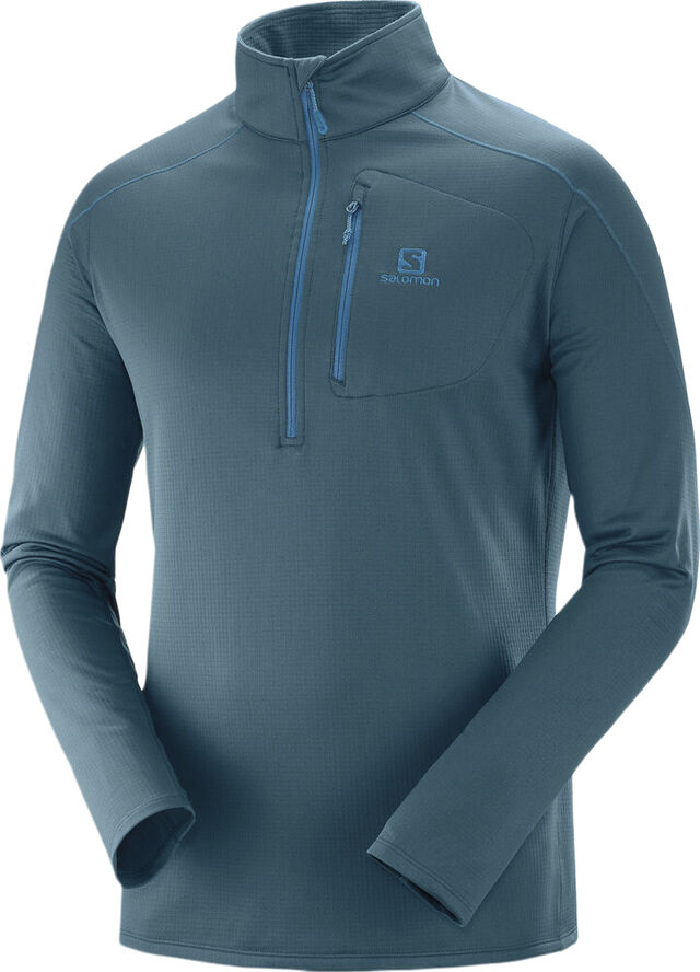 Salomon Strike Halfzip Blå