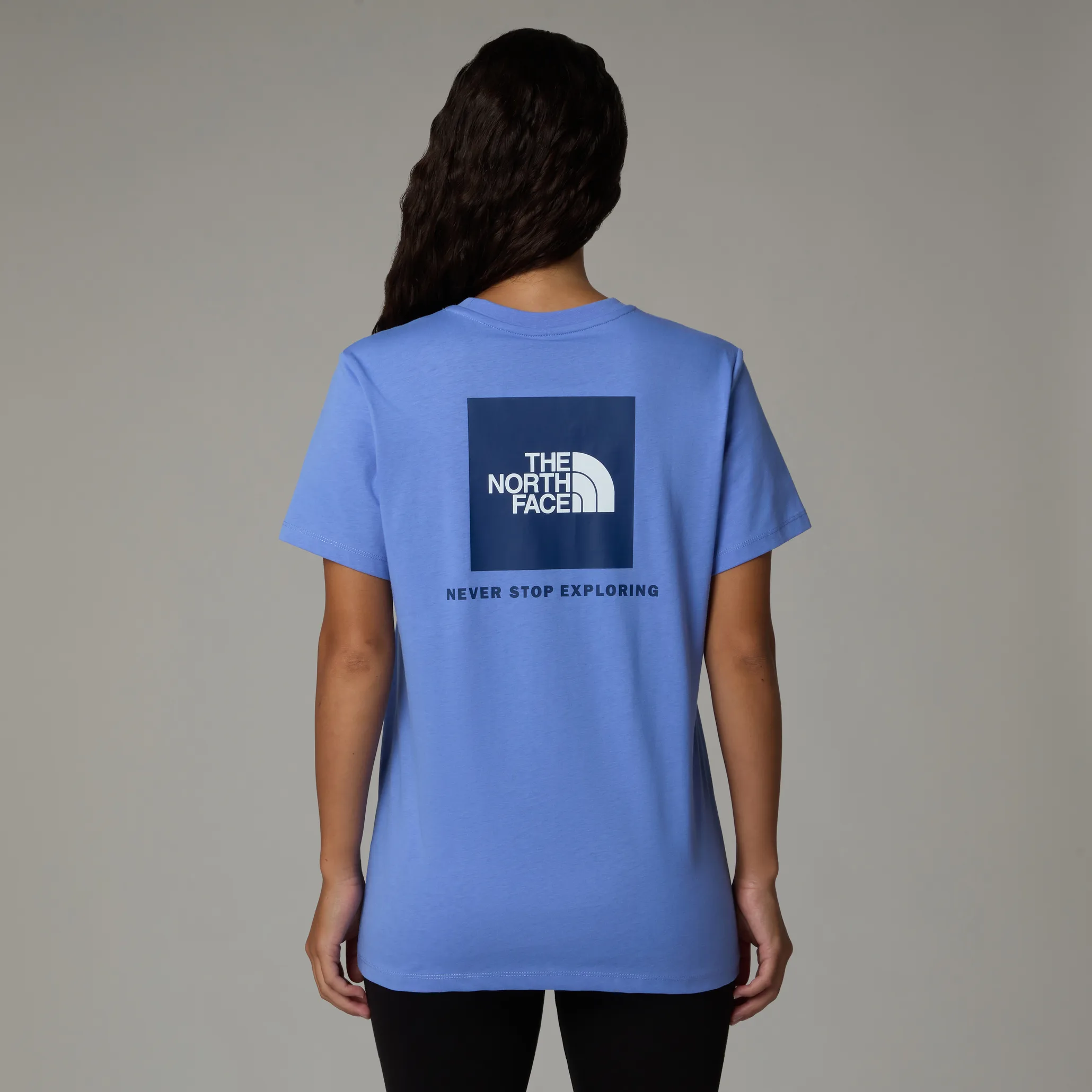 The North Face W S/S Relaxed BOX NSE Tee Virtual Blue/estate Blu