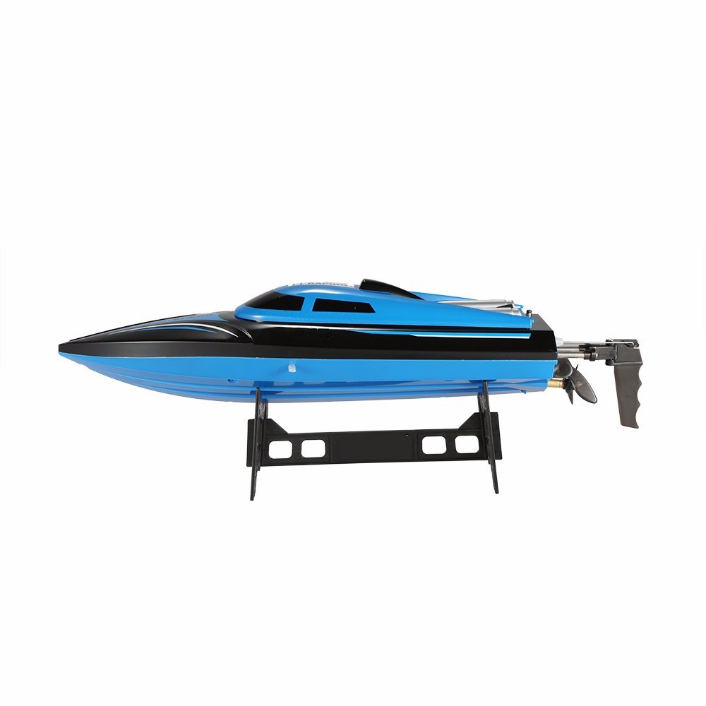 (35cm) Ferngesteuertes 2.4GHz RC High Speed Boot Rennboot Racing Boat - Blau / Schwarz