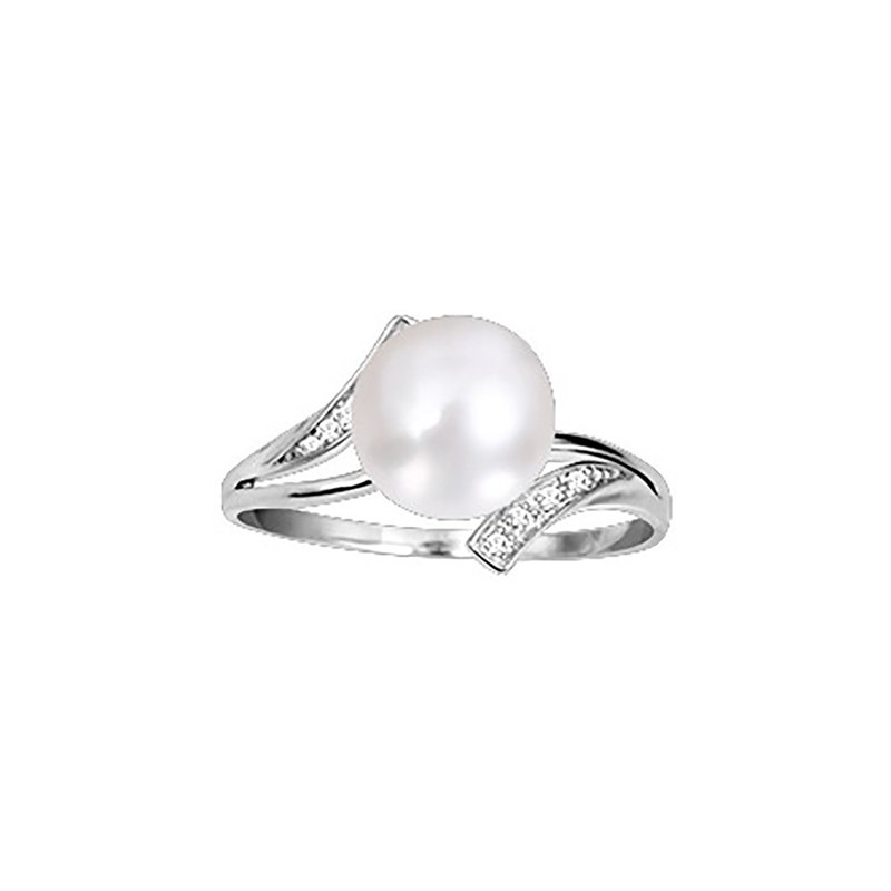 Bague Femme - perle - Or 18 Carats