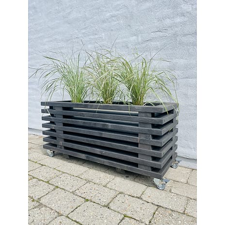 Luksus plantekasse sorte traller 95 cm