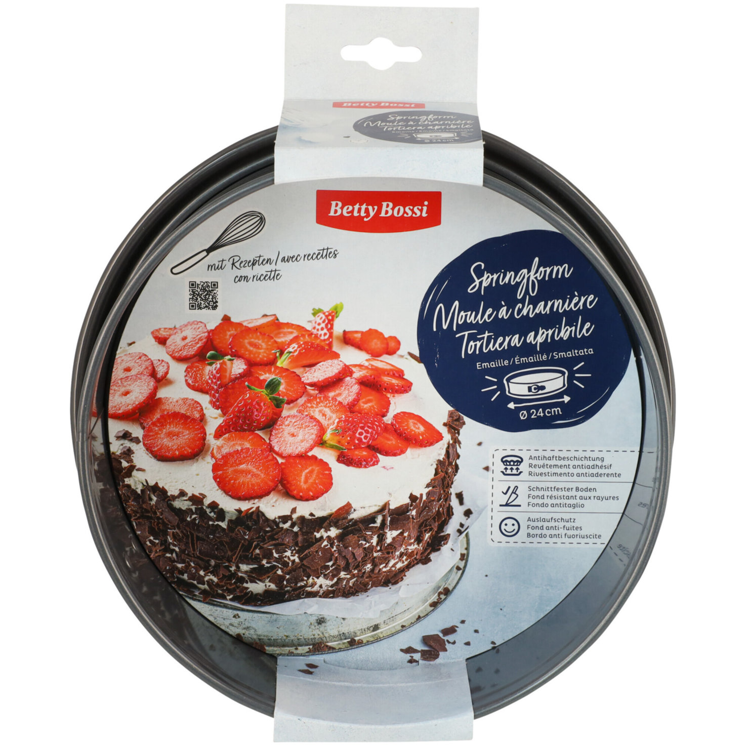 Betty Bossi Springform aus Emaille 24cm