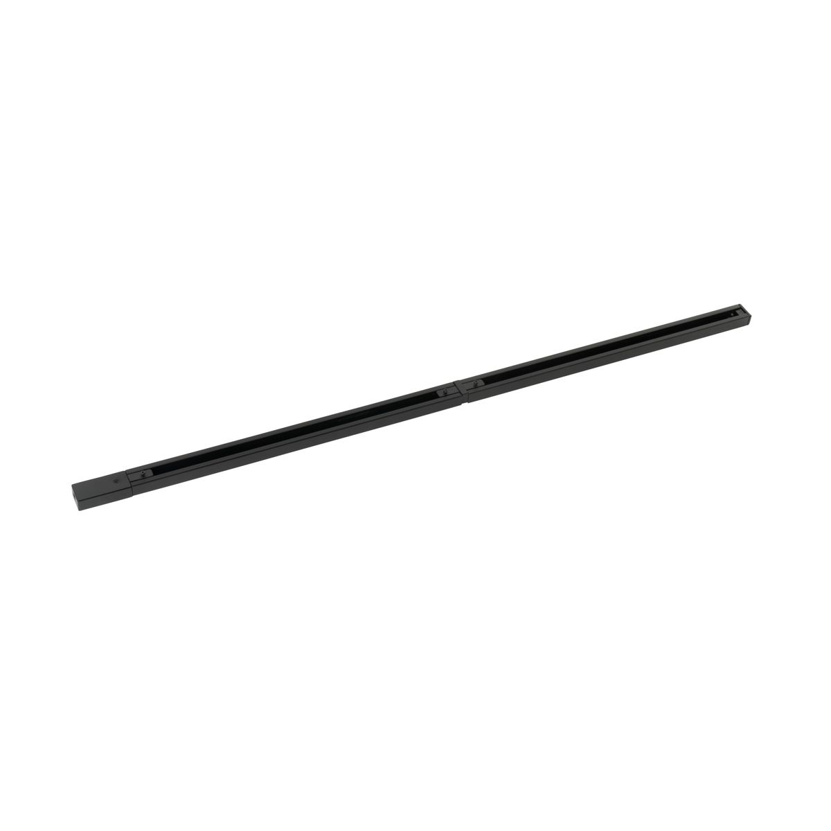 Moderne 1-fase railsysteem zwart 50cm set van 2 - Iconic