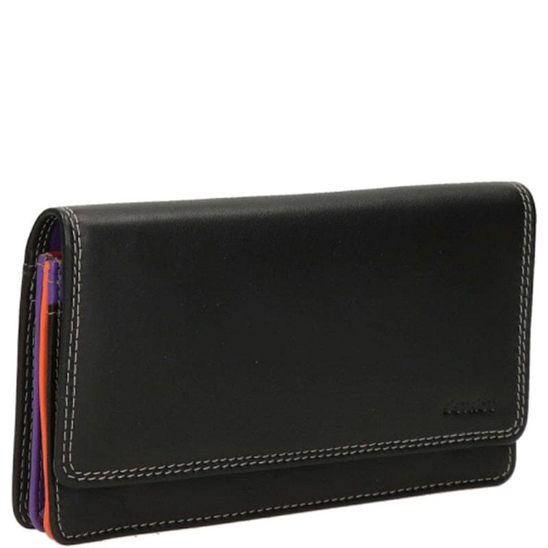 DSTRCT Dames Portemonnee Harmonica Zwart / Multicolor