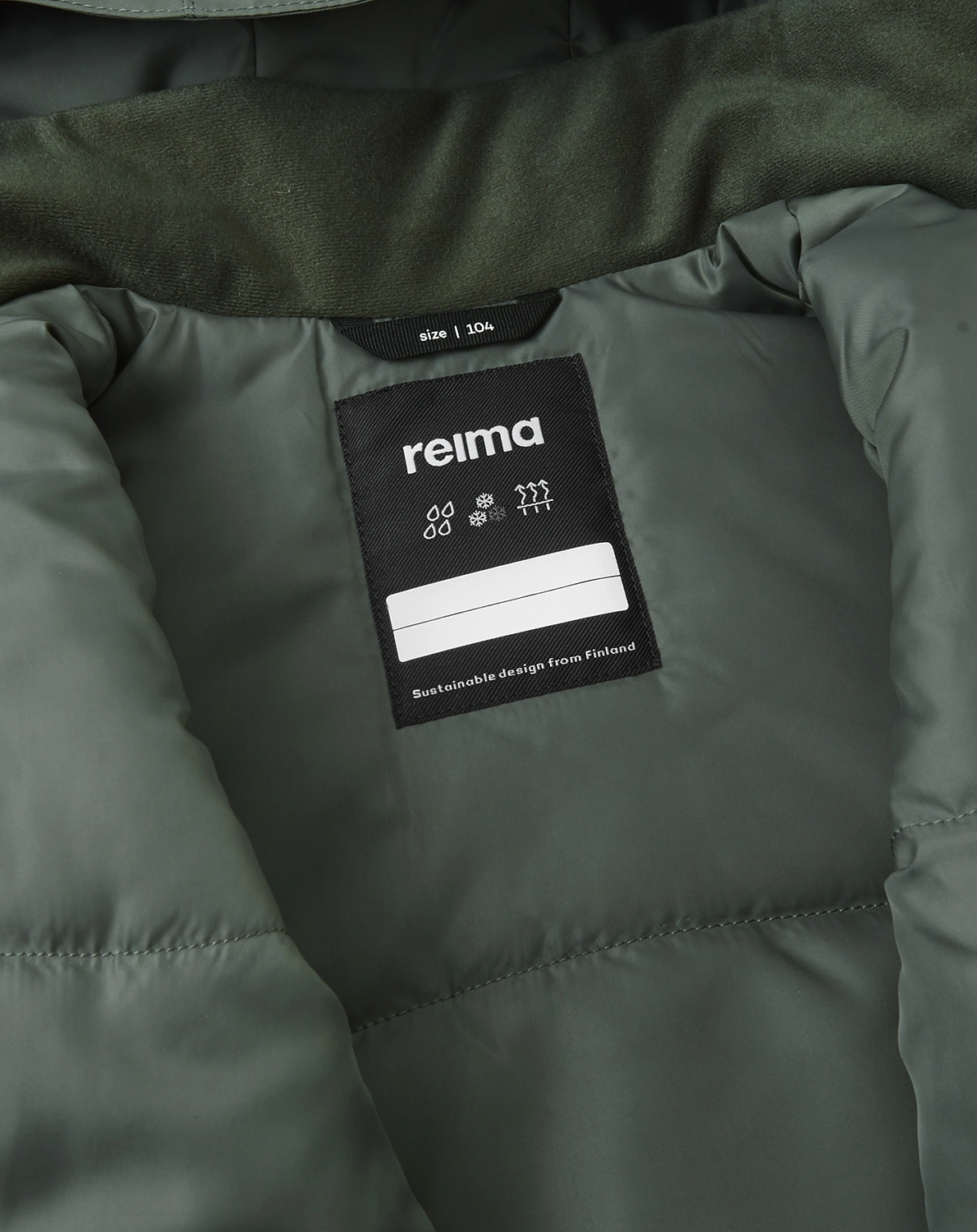 Winterjacke REIMATEC LUHANKA in thyme green