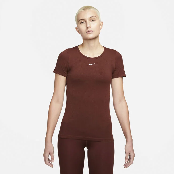 Nike Dri Fit Adv Aura Slim Fit Traenings T Shirt Rød