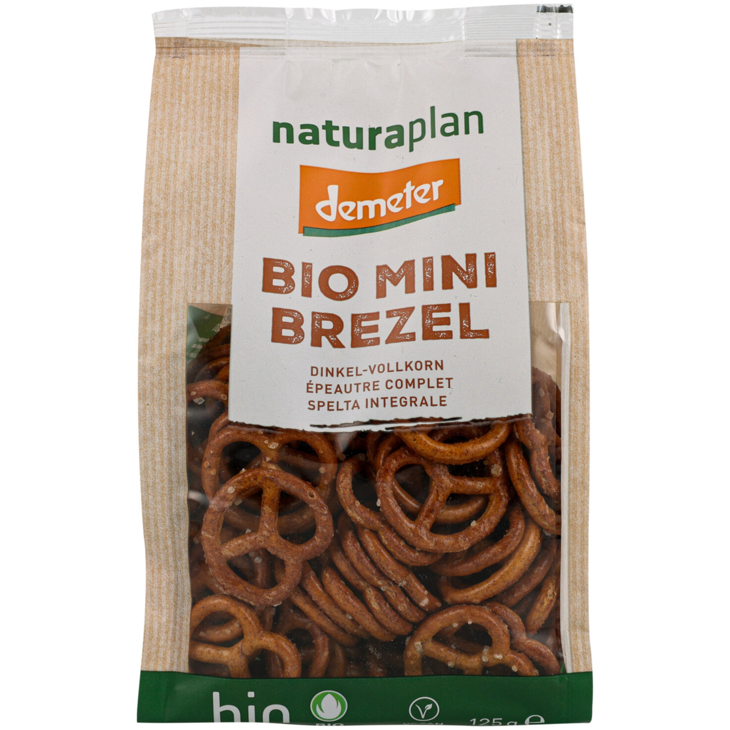 Naturaplan Bio Dinkel-Vollkorn Salzbrezel Mini