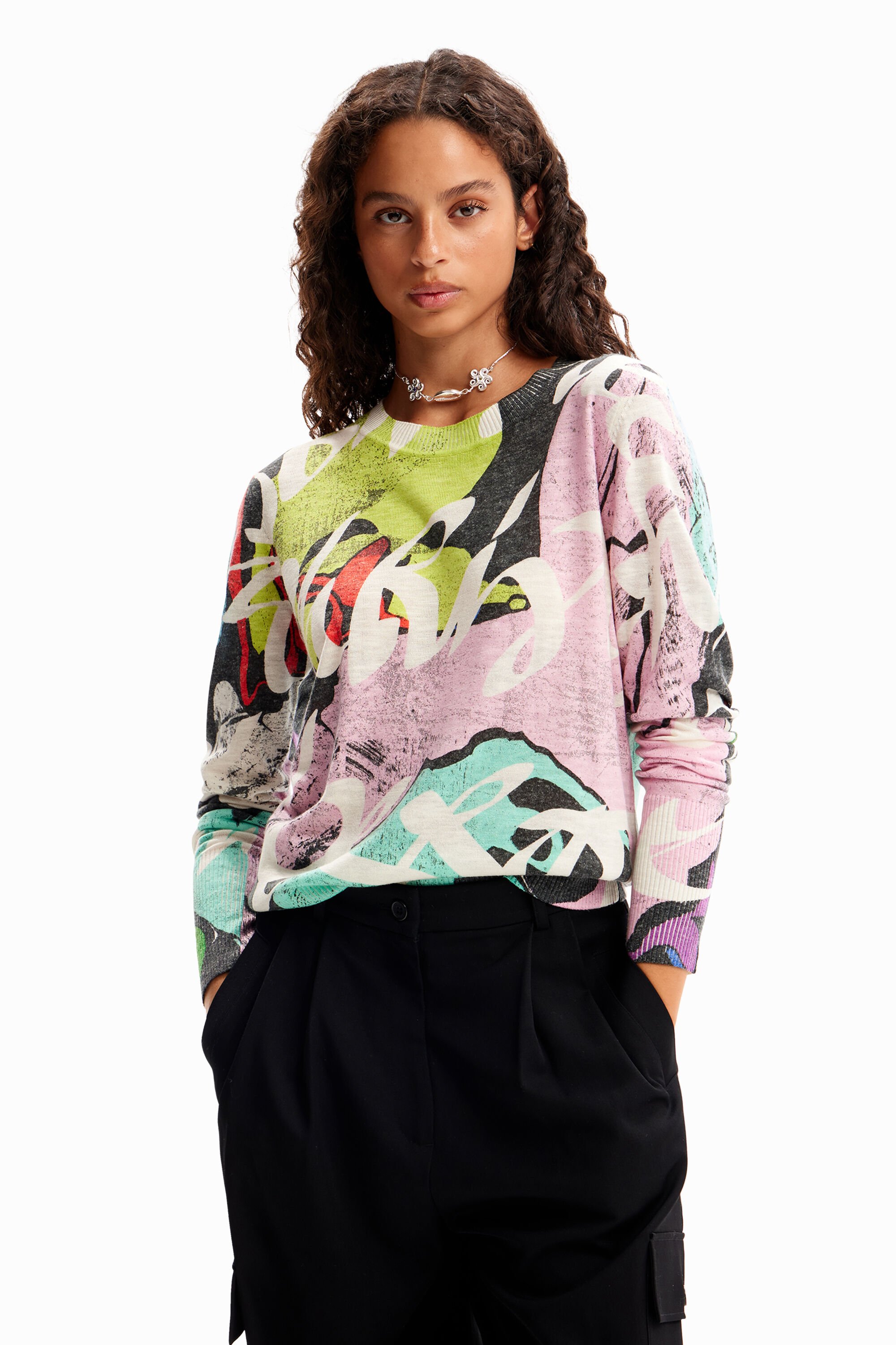 Pull multicolore M. Christian Lacroix