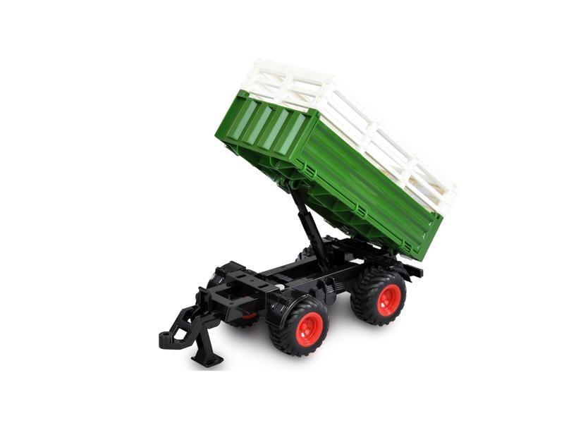 Amewi Traktor mit Viehtransporter RTR, 1:24 Ferngesteuerter Traktor mit Licht und Sound