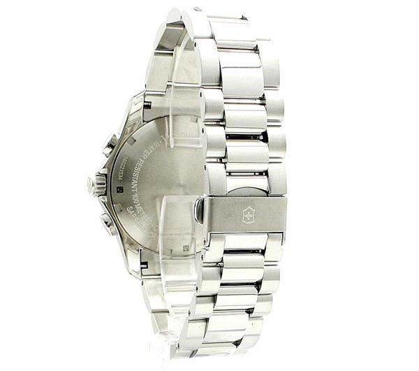 Victorinox Swiss Army Chrono Classic Stainless Steel Luxury Analogue Quartz Watch