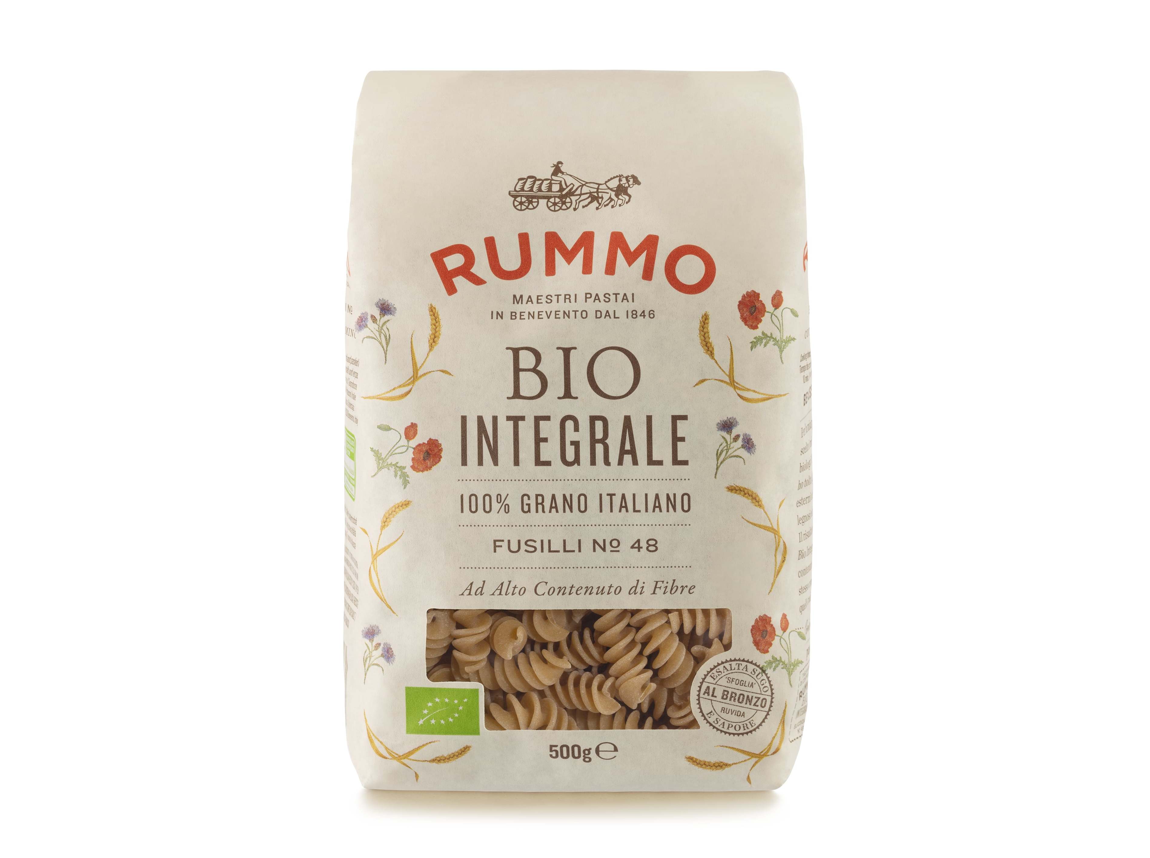MASSA RUMMO FUSILLI BIO 500G