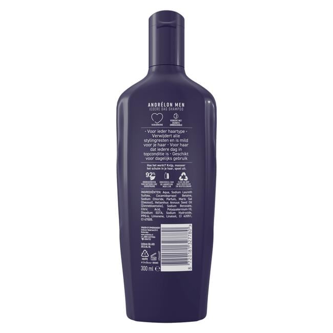 Andrélon Men Iedere Dag Shampoo 300 ml