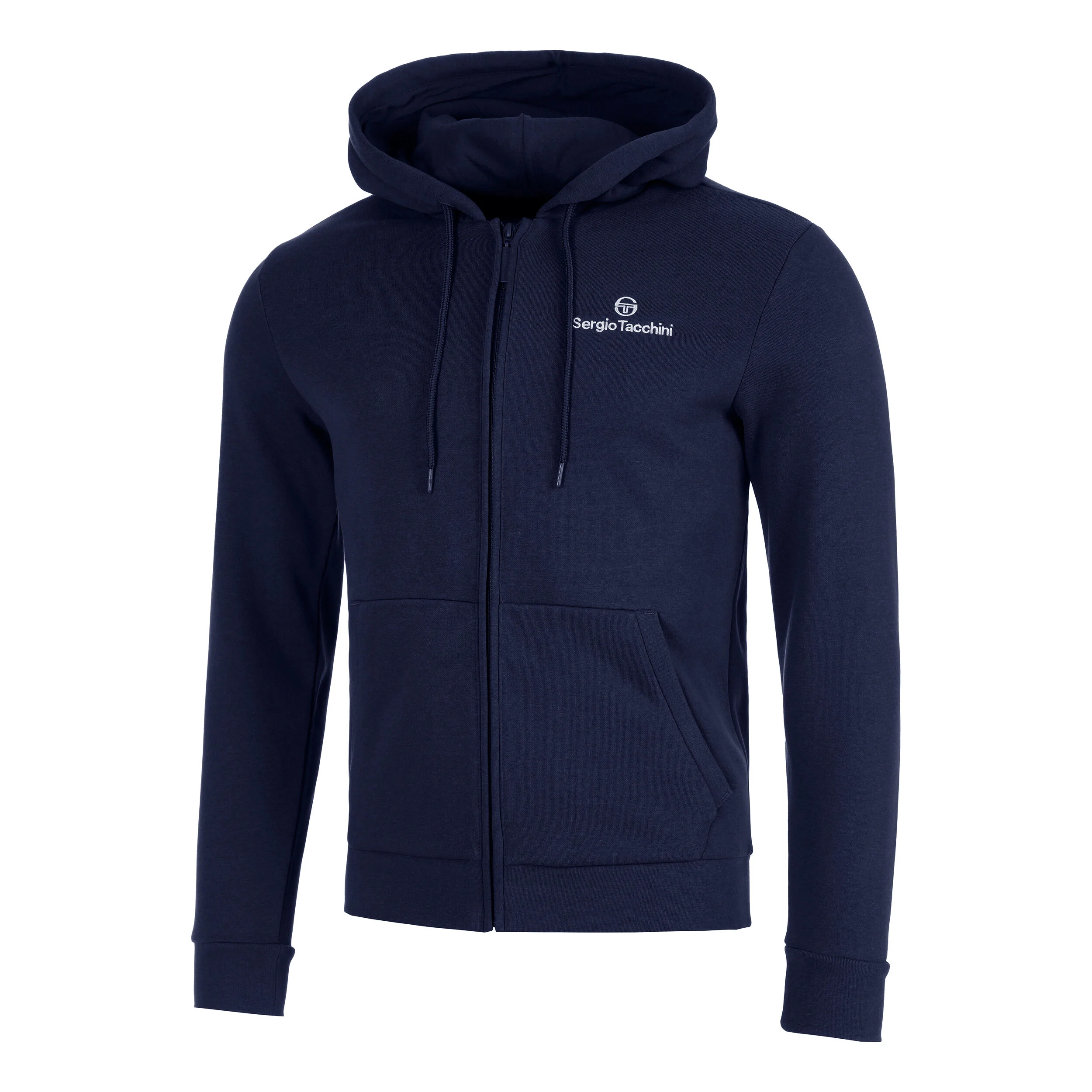 Sergio Tacchini Cipresso Gilet En Coton Hommes - Bleu