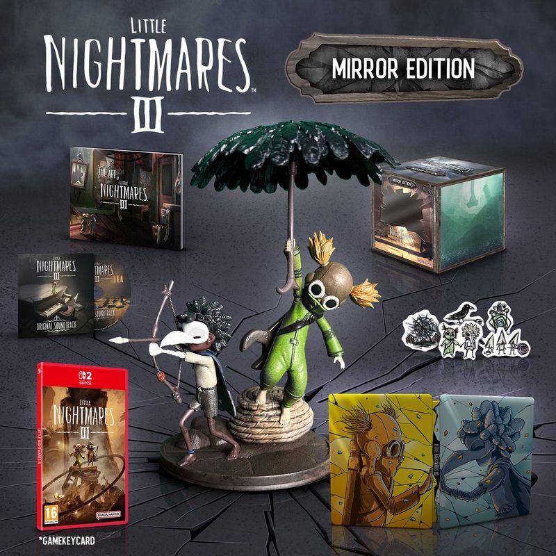 Little Nightmares III - Mirror Edition - Nintendo Switch - Metalen Hoes - Extra Hoofdstukken