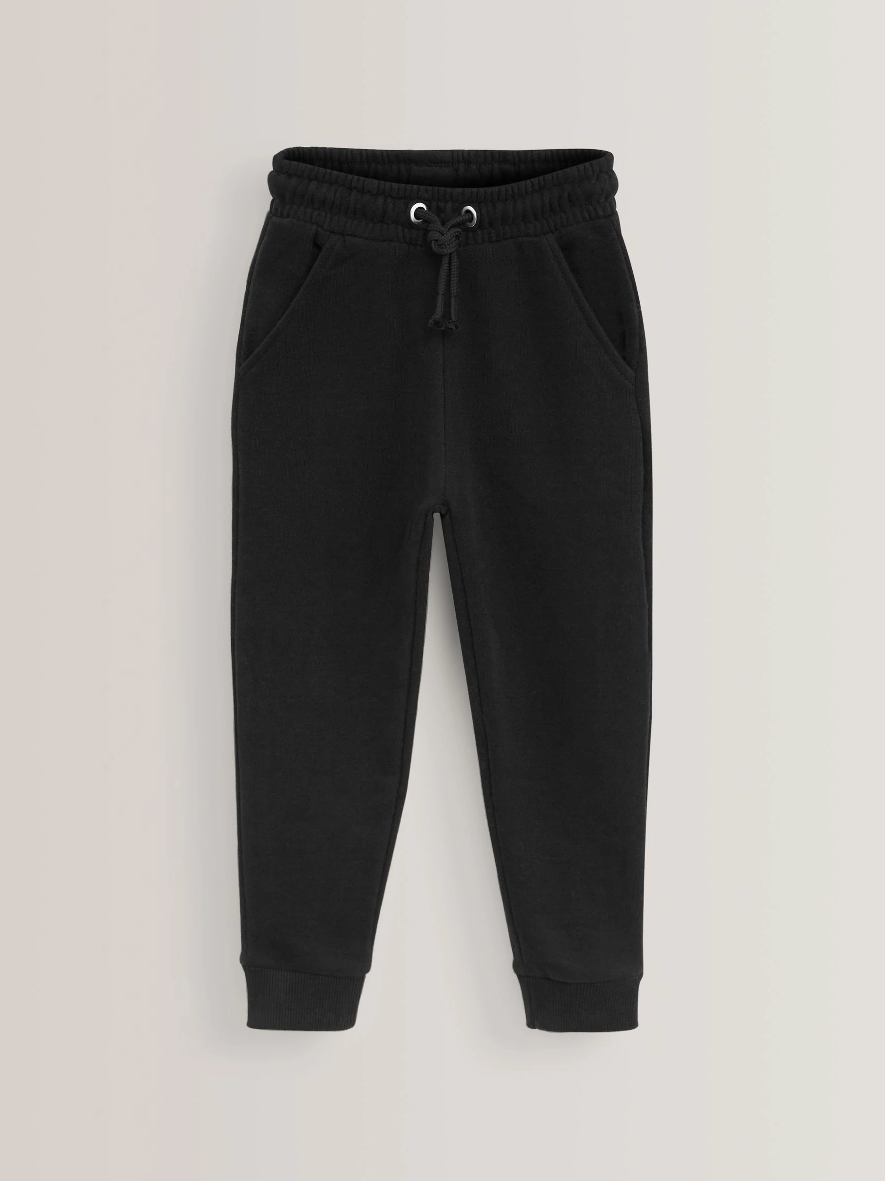Roze/grijs/zwart - Verpakking van 3 zachte jersey joggingbroeken met normale pasvorm (3-16jr)