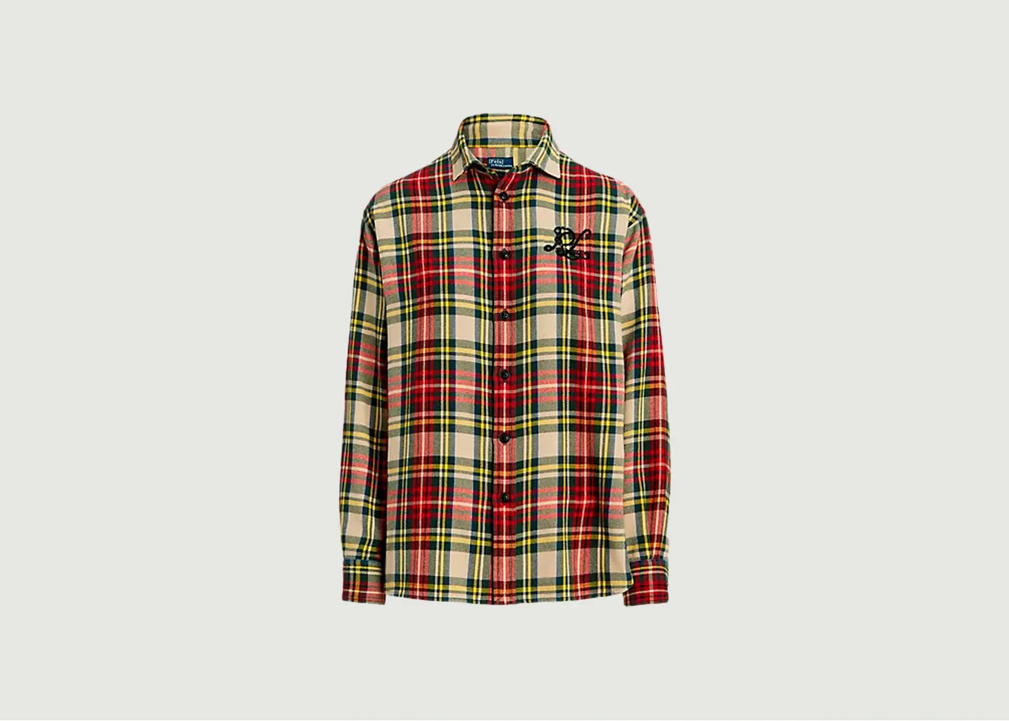 Chemise En Sergé Écossais Polo Ralph Lauren