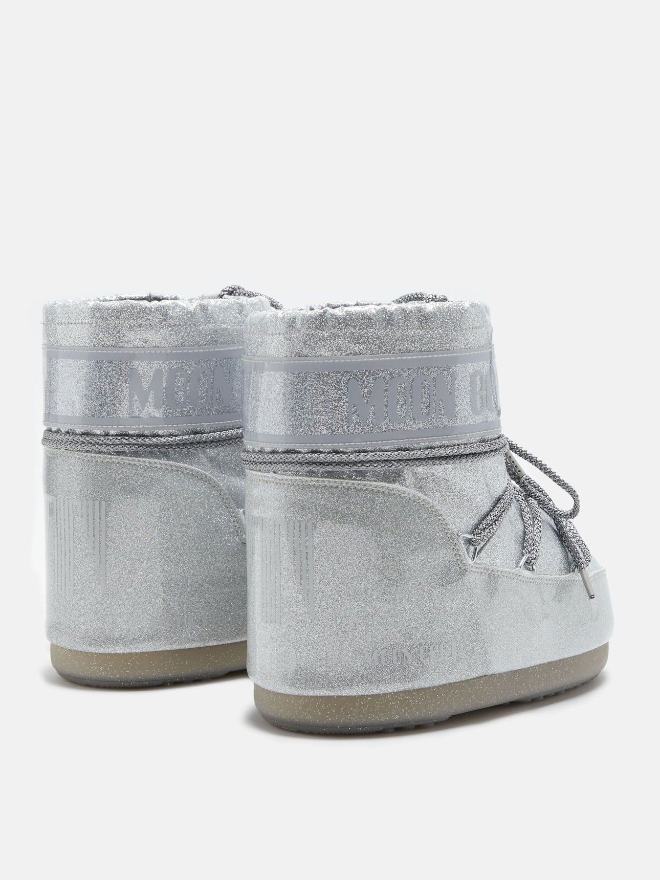 Moon Boot Mb Icon Low Glitter h001 silver