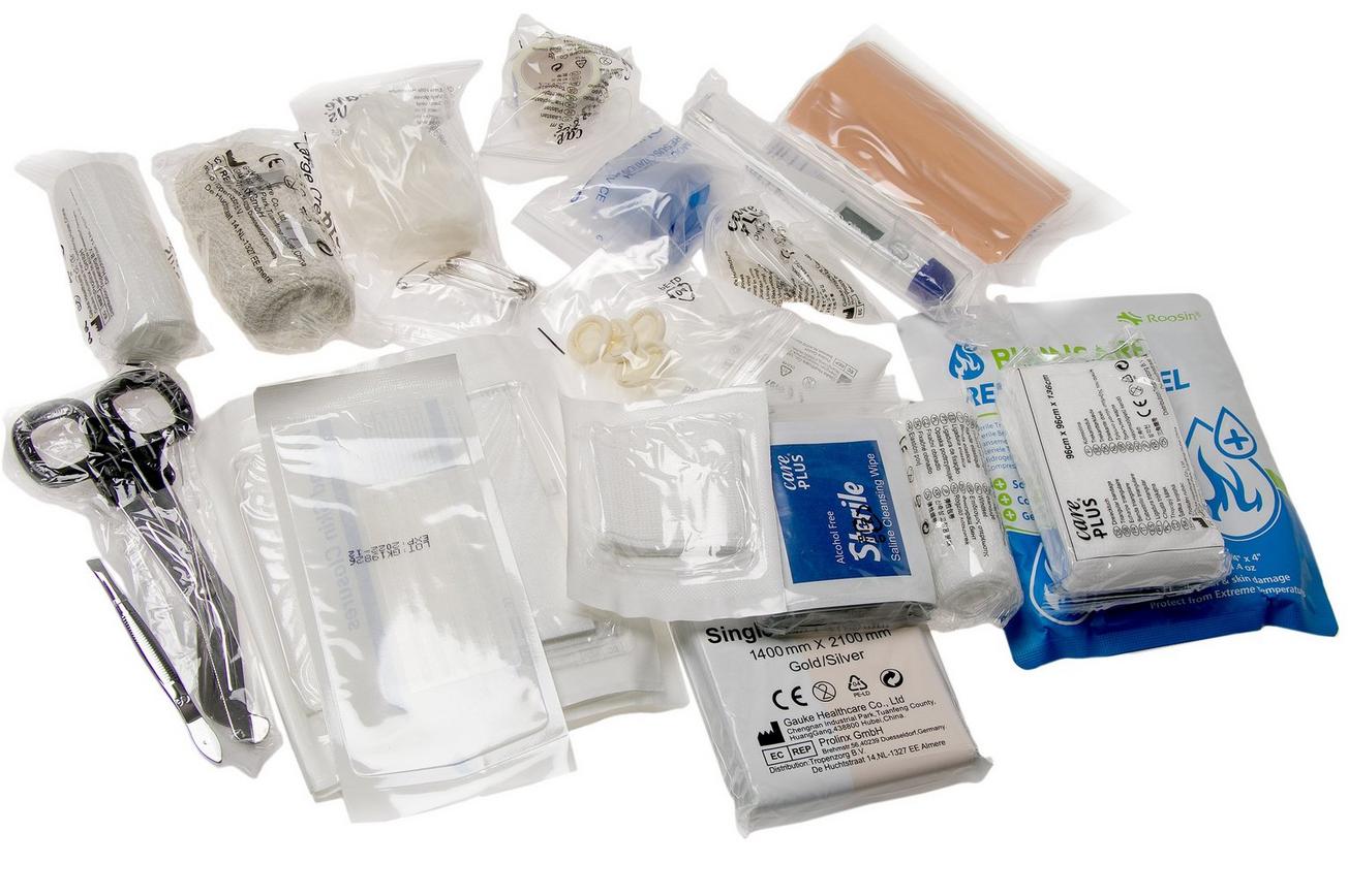 Care Plus First Aid Kit Waterproof, EHBO-kit in waterdichte pouch