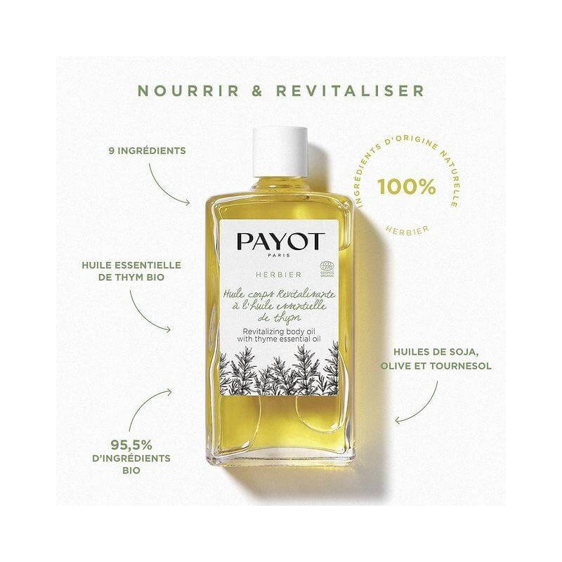 Huile corps thym Herbier Payot 95ML