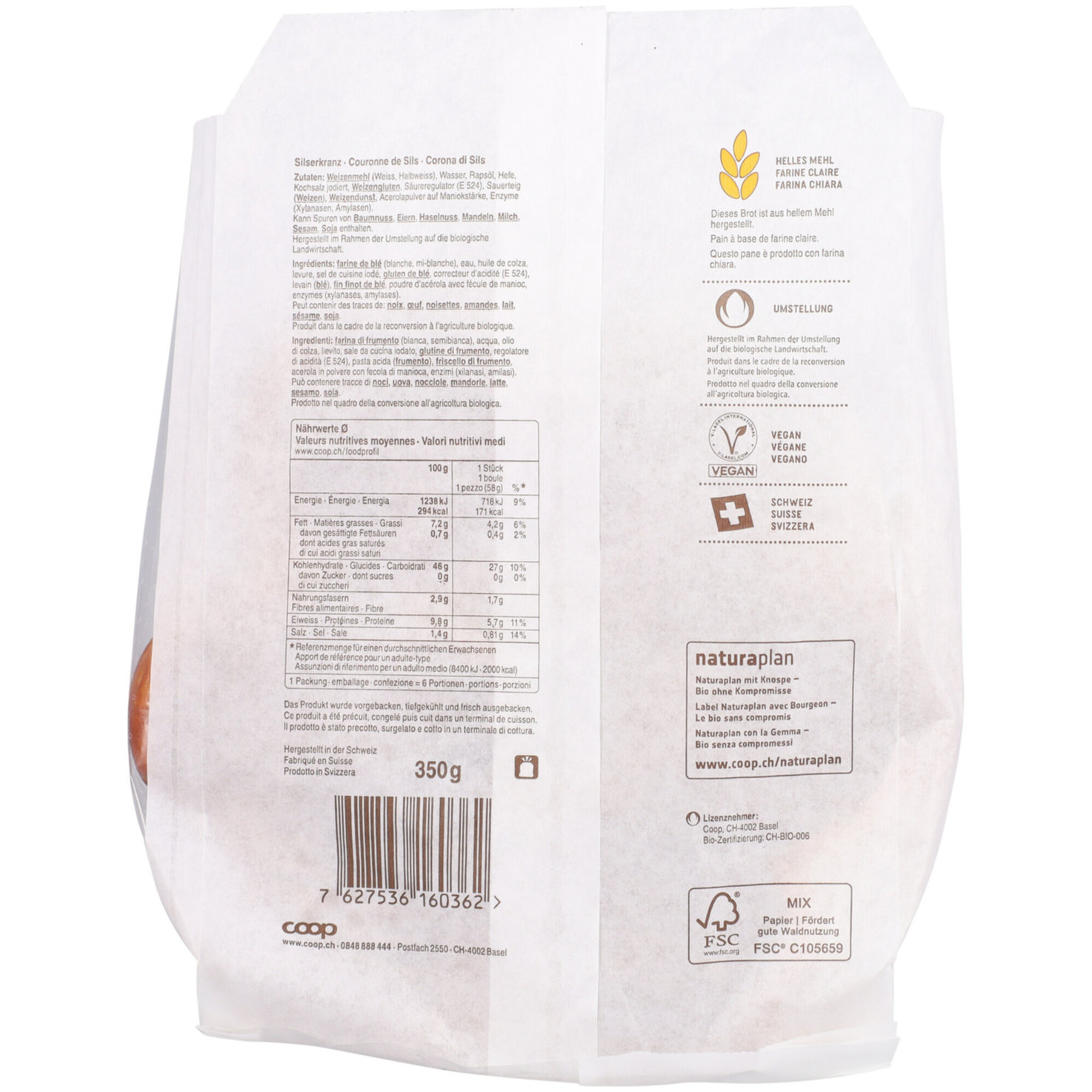 Naturaplan Bio Silserkranz