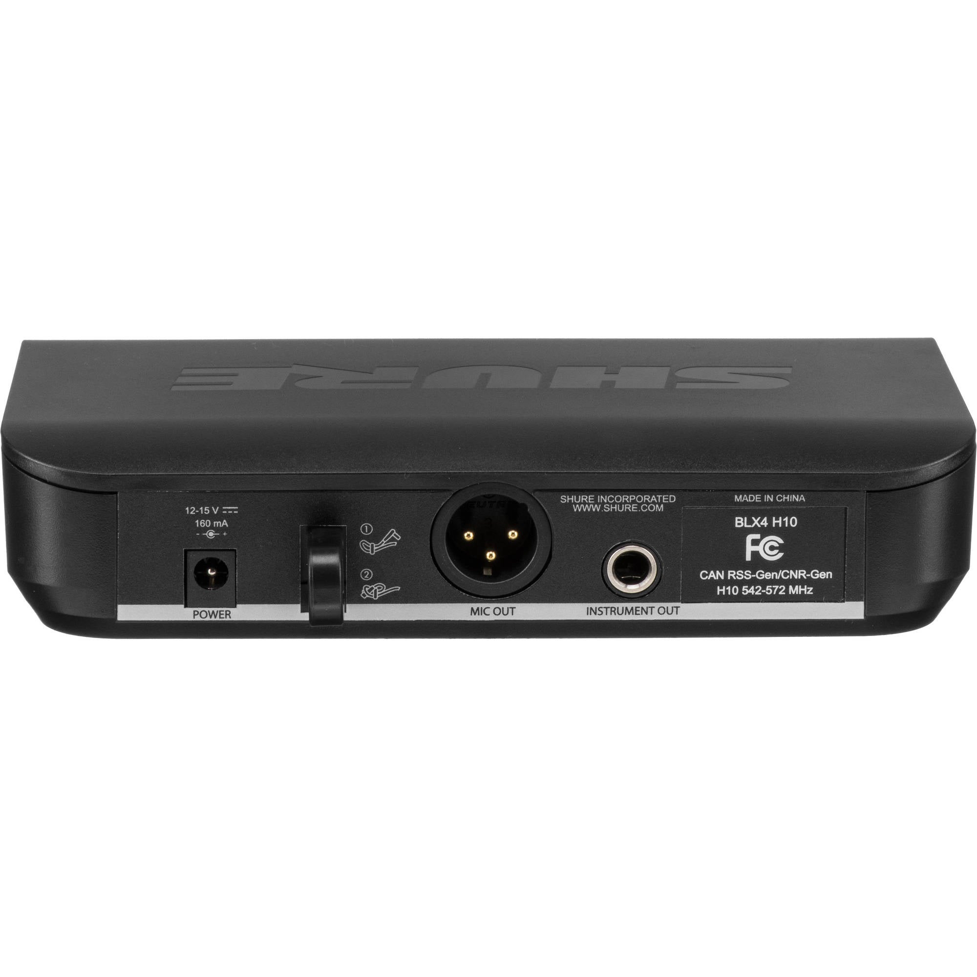 Shure BLX24E/PG58-K3E draadloos handheld systeem (606 - 630 Mhz)