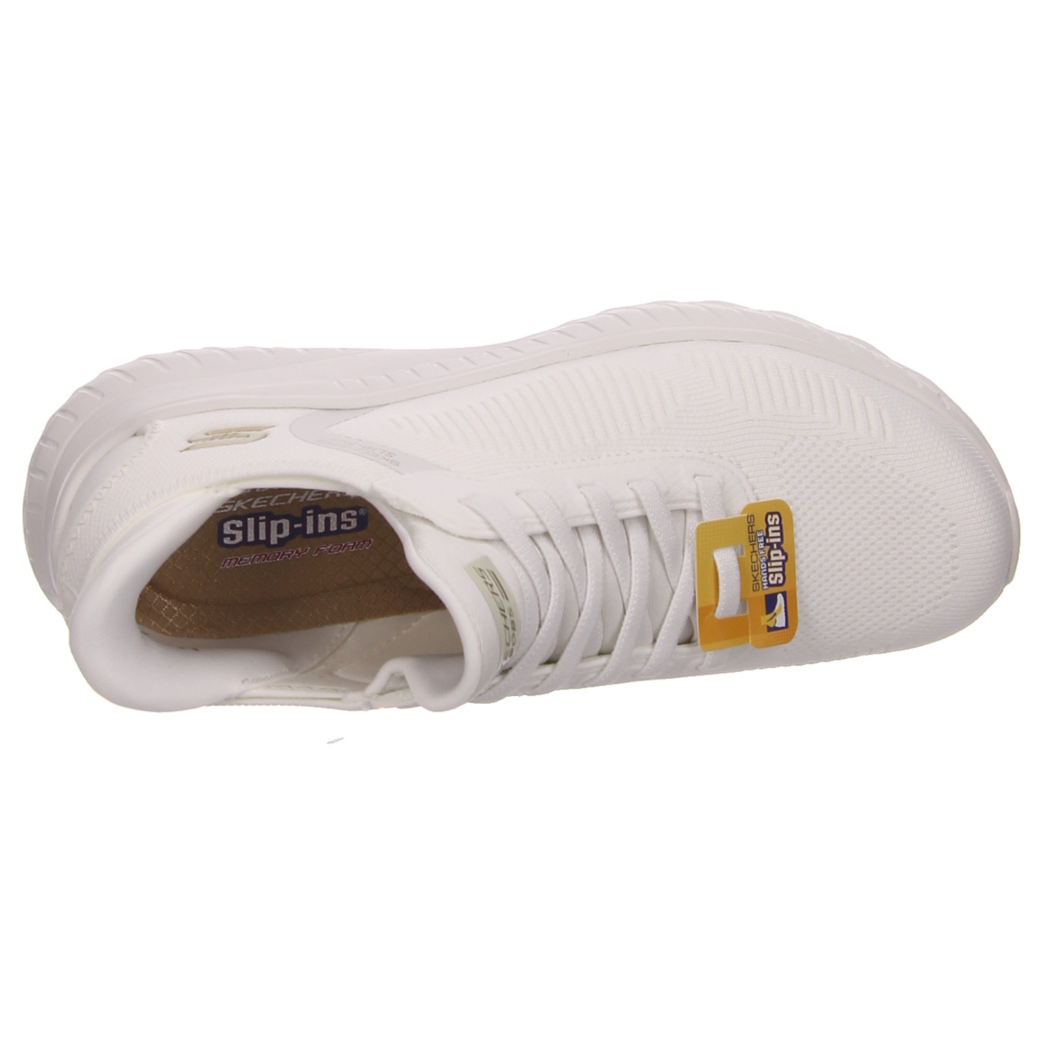 Skechers Slip Ins weiß weiss/weiss kombi