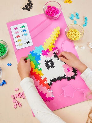 Plus-Plus Unicorn Barnepuslespill