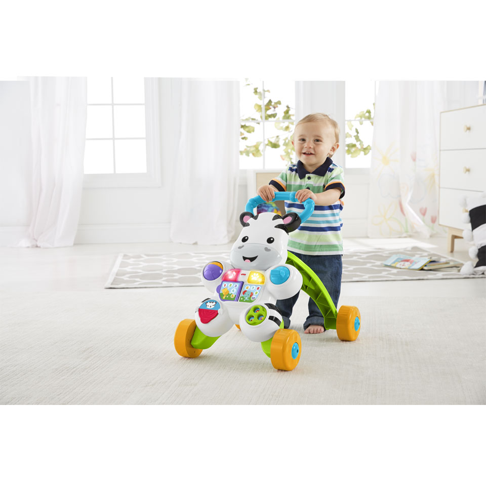 Fisher-Price Loop met mij looptrainer - zebra