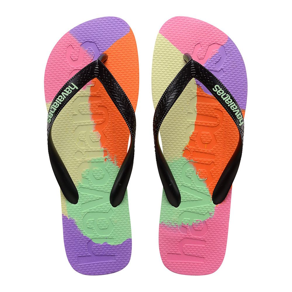 Havaianas TOP LOGOMANIA COLORS II - Tongs black