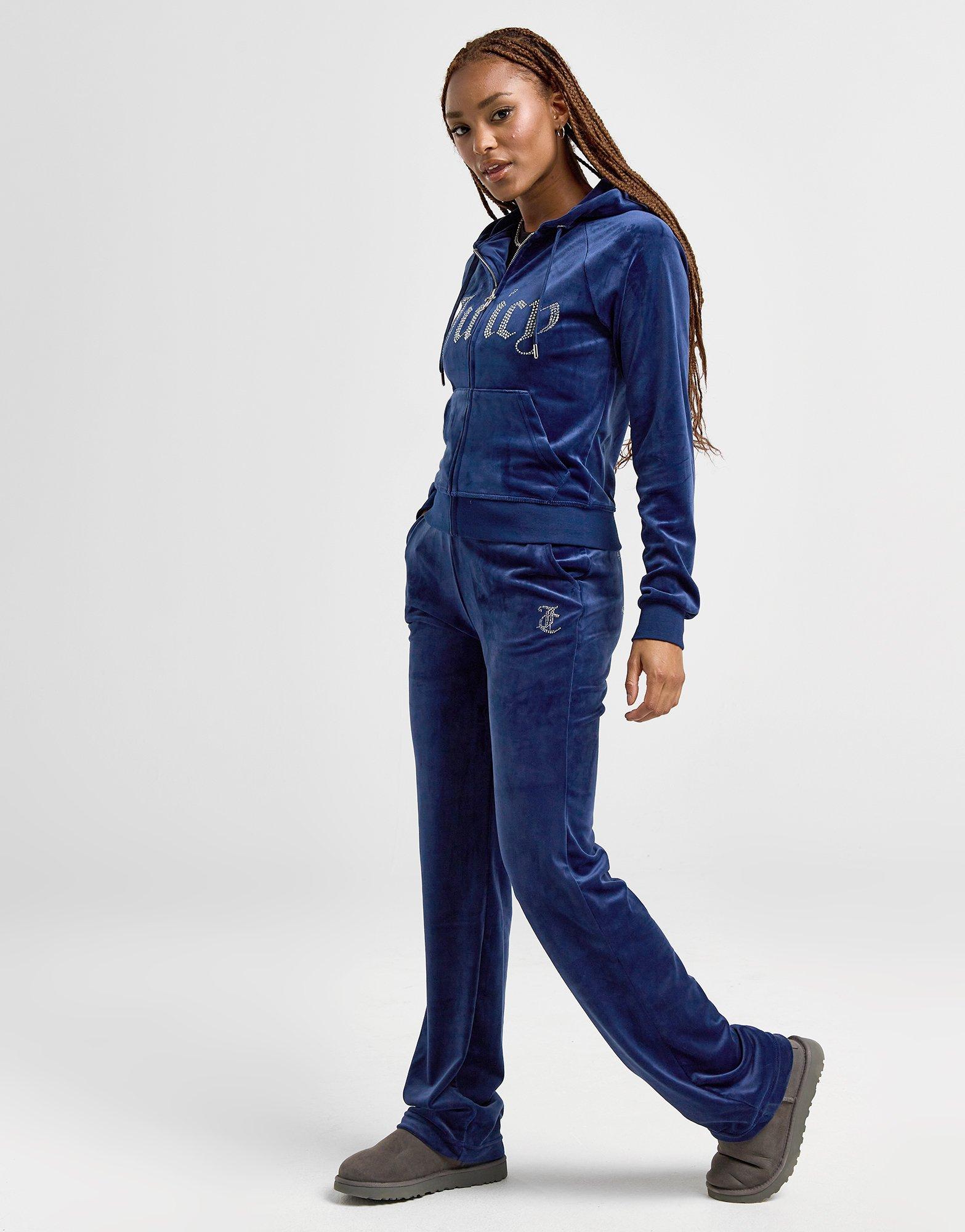 JUICY COUTURE Pantalon de jogging Diamante en Velours Femme