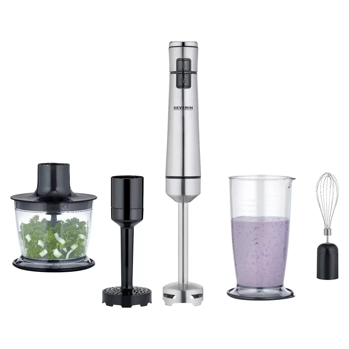 Stabmixer Severin Silber