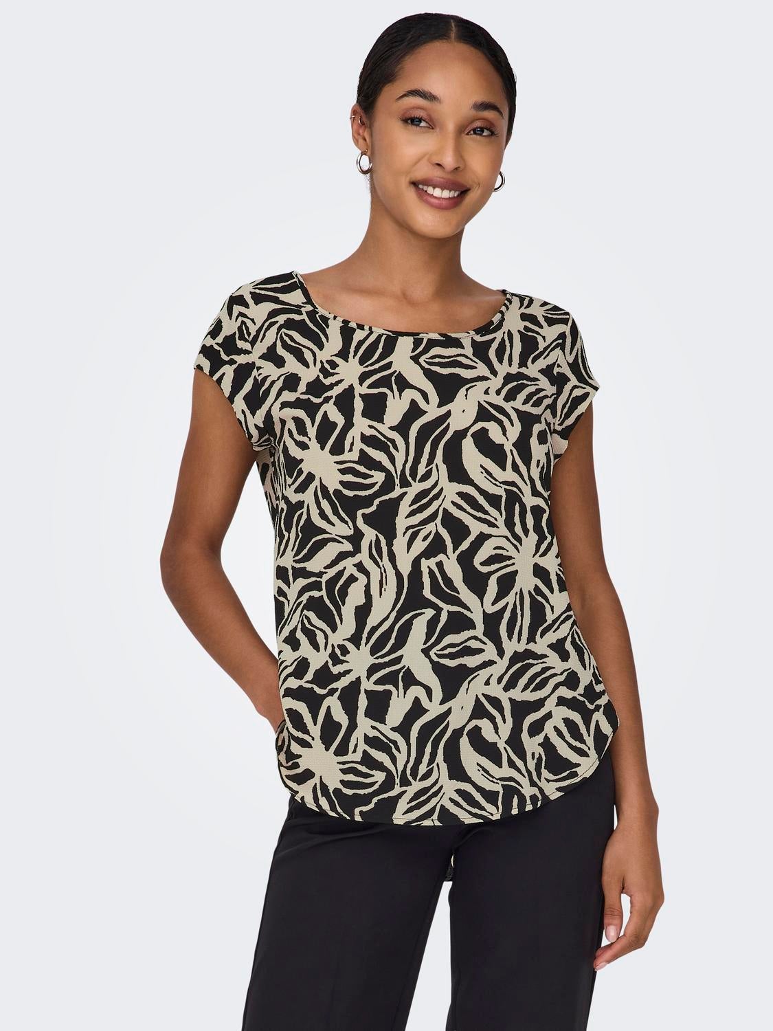 ONLVIC Top Black