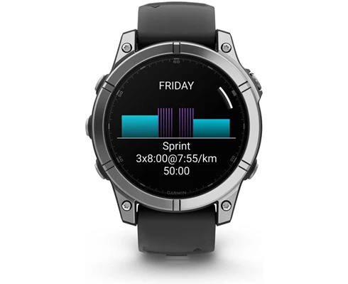 Garmin Fenix E, 47mm,Stainless Steel/Graphite