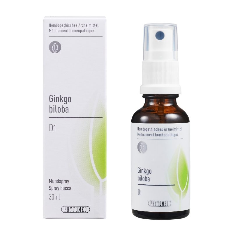 PHYTOMED Ginkgo biloba liq 1 D Spr 30 ml
