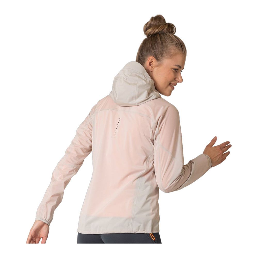 Odlo X-ALP PK WATERPROOF - Veste Femme silver cloud/live wire