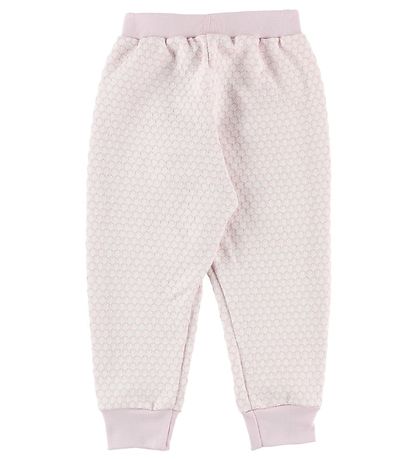 Joha Bukser - Strik - Rosa/Creme m. M?nster