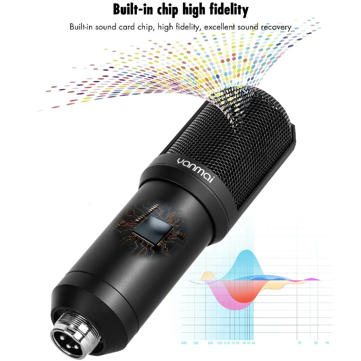 Yonis Microphone Professionnel