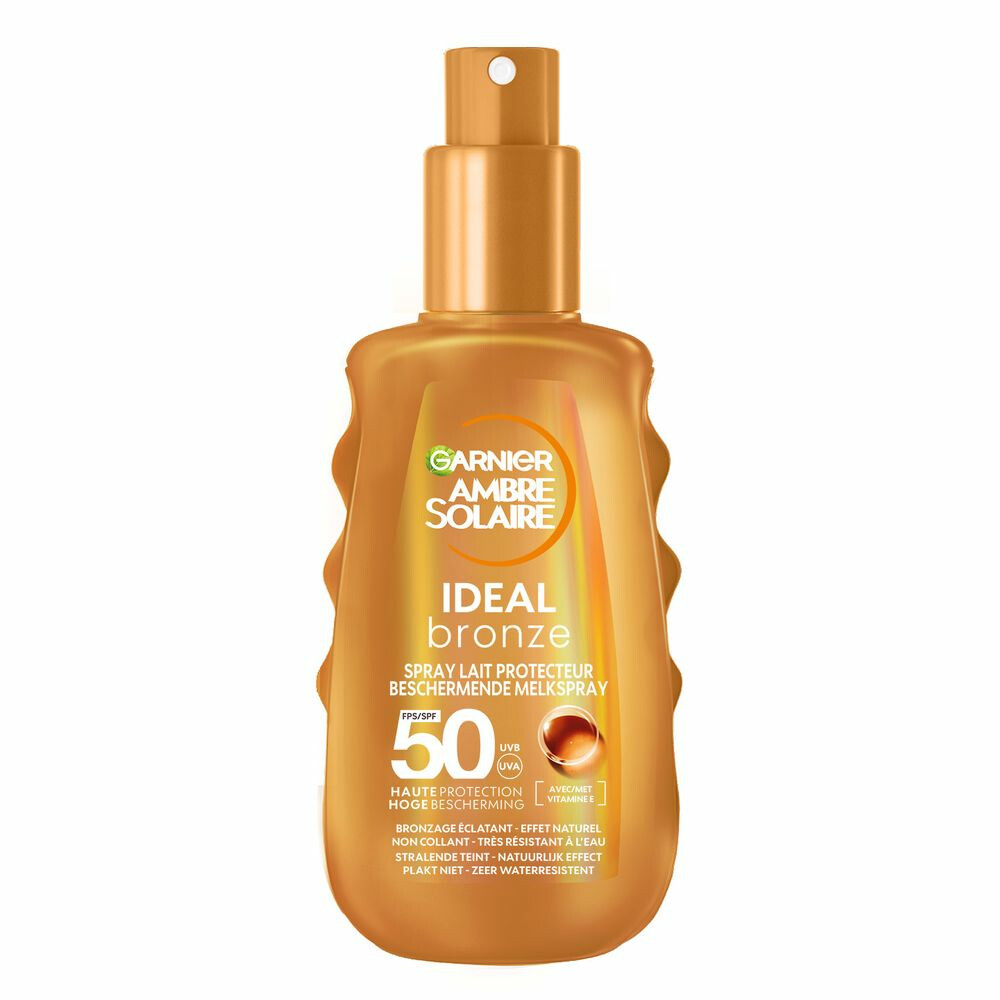Garnier Ambre Solaire Ideal Bronze Beschermende Melkspray ​SPF 50150 ml