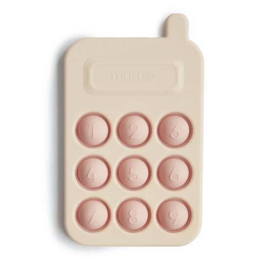 Jouet Dentition Presse Téléphone   Rose        de               mushie
