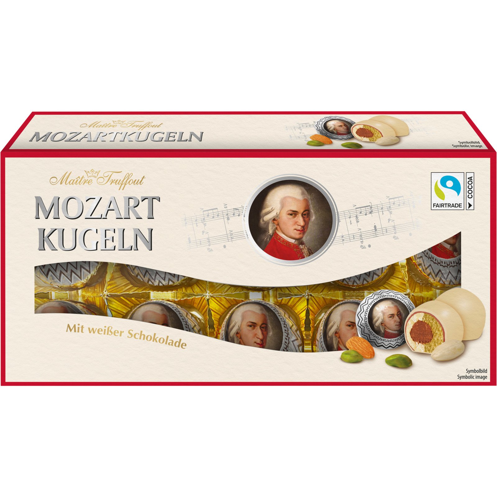 MT Mozartkugeln weiss 200g