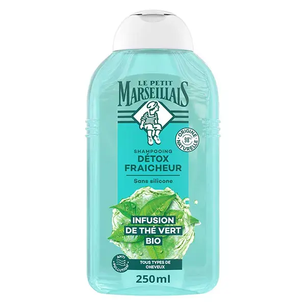 Shampoo detox Le Petit Marseillais com tomilho orgânico e chá verde 250ml