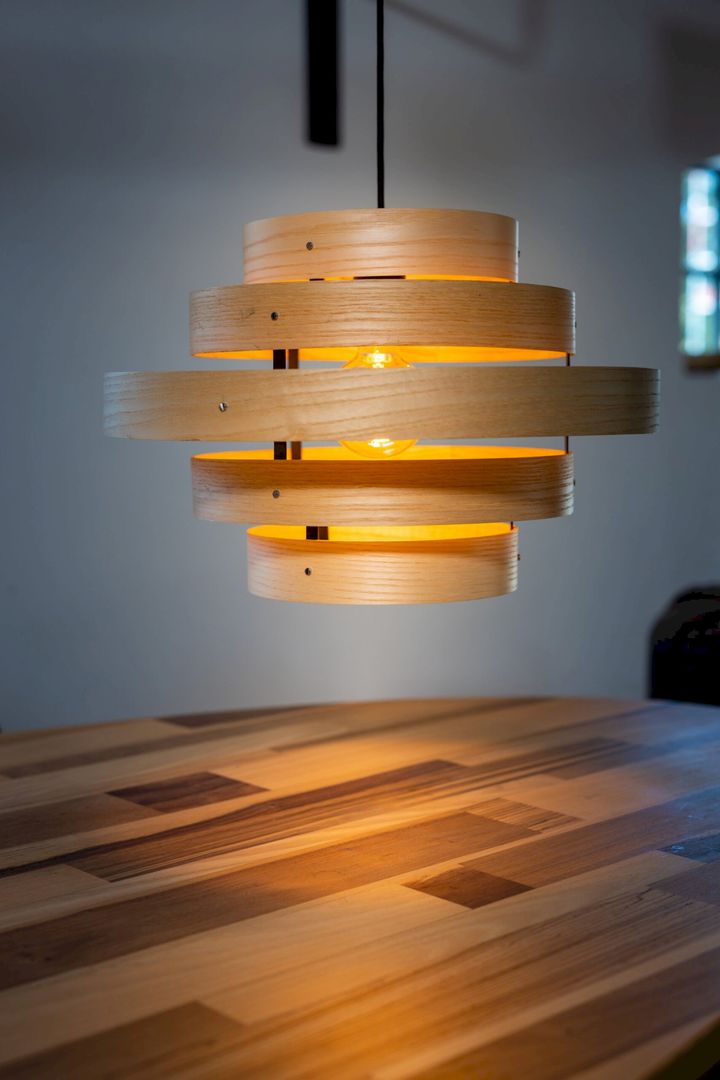 Eijerkamp Collectie   Oaknut Hanglamp