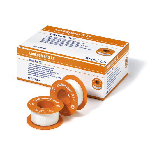 Leukoplast S LF Sparadrap tissé 2cmx5m 12 rouleaux